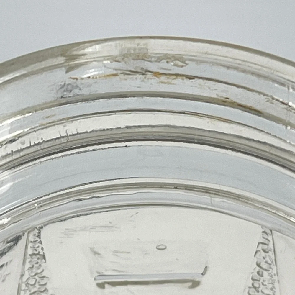 VTG 1932 Ball Octagon‎ Mason Jar Art Deco Modernistic Glass Atlas Zinc Lid 90045